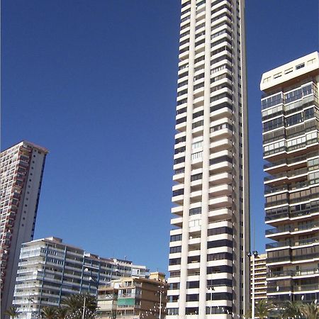 Apartamento Torre Levante, primera línea de playa Benidorm Exterior foto